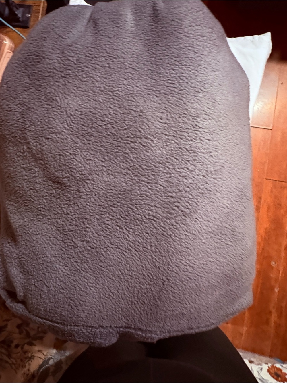 Cuddl Duds Plush Gray Fitted Sheet
